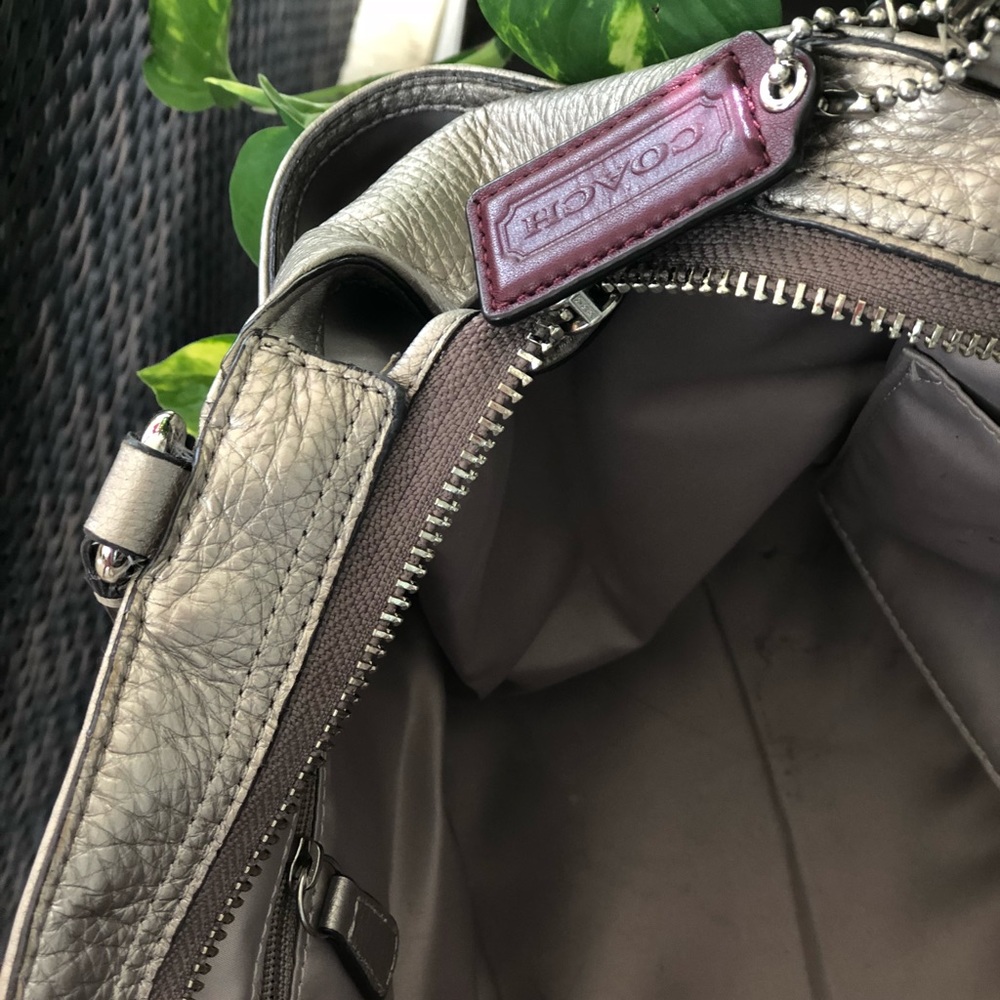 Coach Metallic Handbag - Picture 3 of 7
